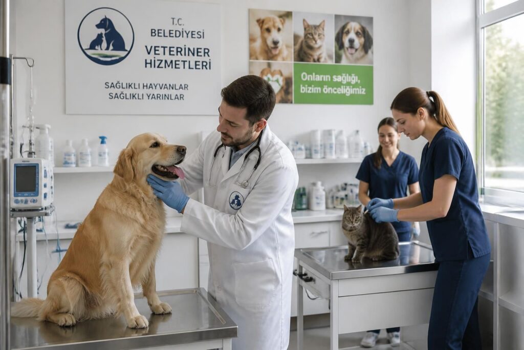 belediyenin veteriner hizmetleri, hayvan sağlığını korumak ve iyileştirmek için sunduğu kapsamlı imkanlar hakkında bilgi alın.