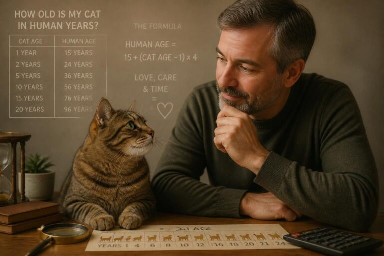 kedi insan yaşı nasıl hesaplanır? kedi yaşını insan yaşına çevirmenin yöntemleri ve bu süreçte fark edilen önemli değişiklikler hakkında detaylı bilgiler.
