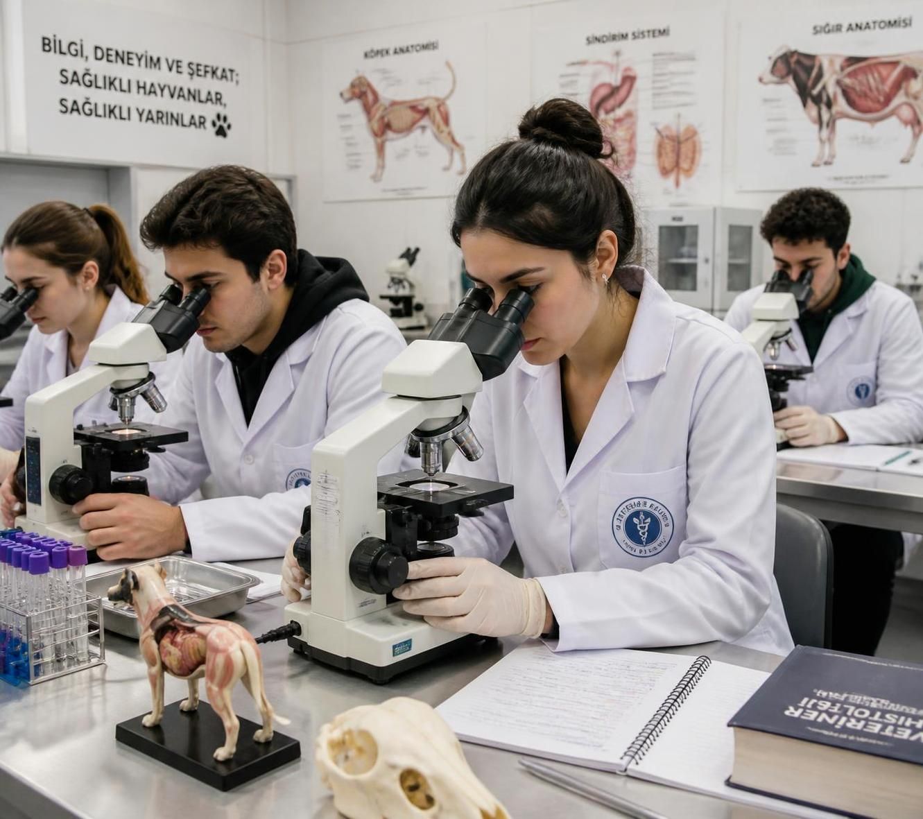 laborant ve veteriner sağlık uzmanlarının görevleri ve önemi hakkında kapsamlı bilgi. hayvan sağlığını koruma ve laboratuvar çalışmalarındaki rolleri.