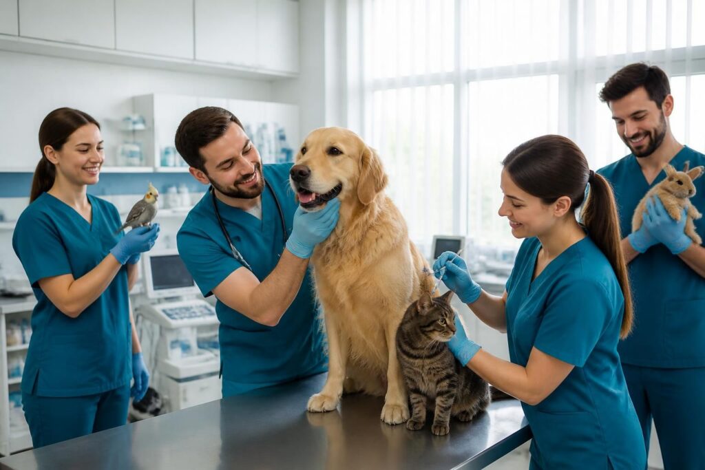 merkez veteriner kliniği, kapsamlı hayvan sağlığı hizmetleri sunar ve evcil dostlarınızın sağlığını koruyarak yaşam kalitesini artırır.