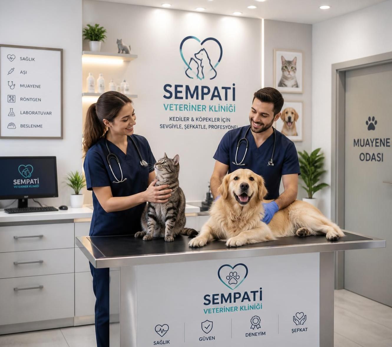 sempati veteriner kliniği, evcil hayvanınız için güvenilir ve kaliteli sağlık hizmetleri sunar. uzman kadromuzla en iyi veteriner bakımı burada.