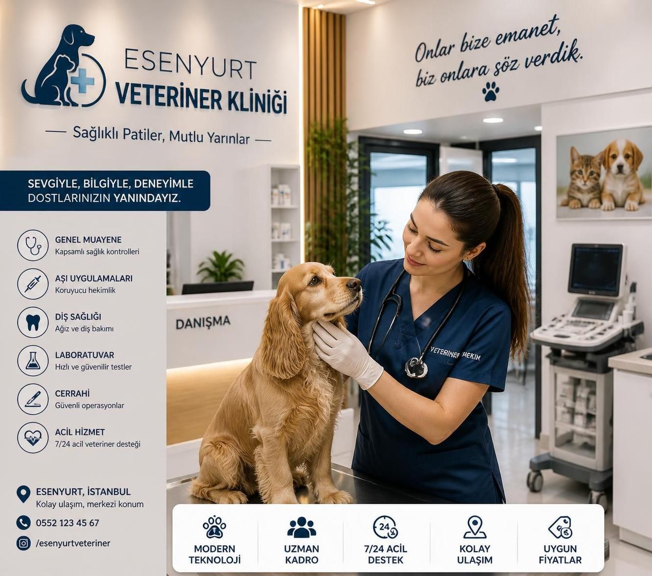 esenyurt veteriner hizmetleri, evcil hayvanlarınızın sağlığı ve mutluluğu için güvenilir ve profesyonel bakım sunar. alanında uzman veterinerlerimizle kaliteli hizmet garantisi.