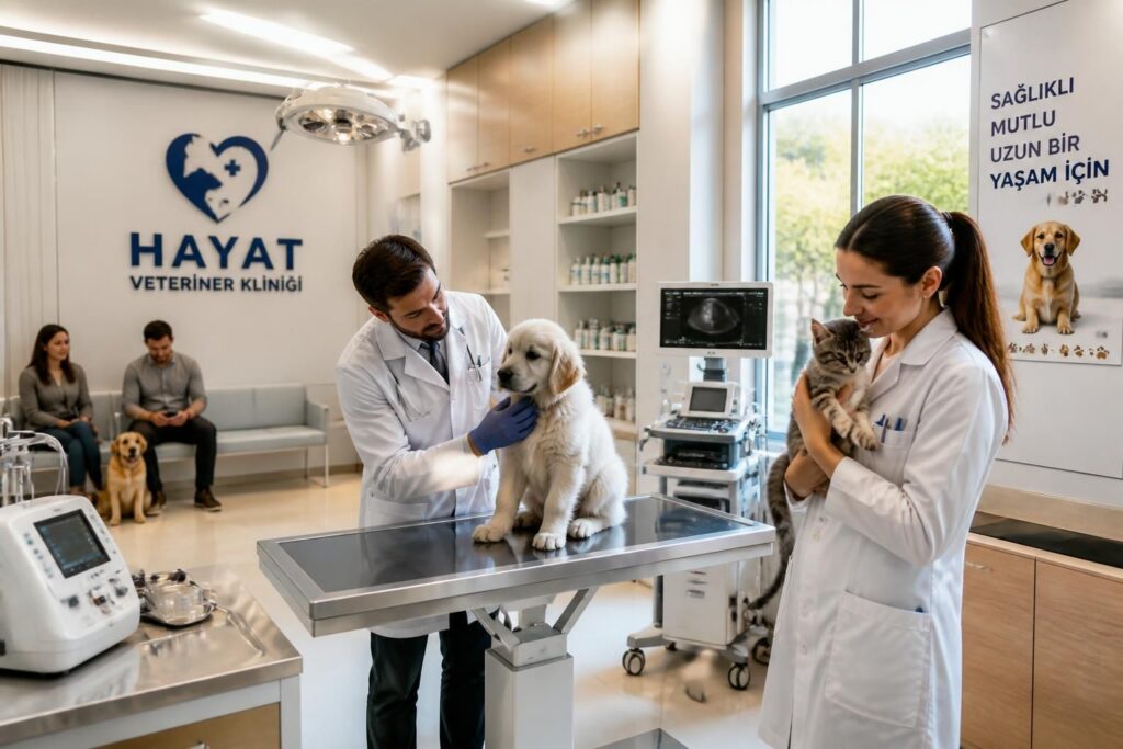 hayat veteriner kliniği, kapsamlı hayvan sağlık hizmetleri sunar ve uzman kadrosu ile dostlarınızın sağlığını korur. kaliteli bakım ve avantajlarla sevimli dostlarınıza en iyi hizmeti sağlar.